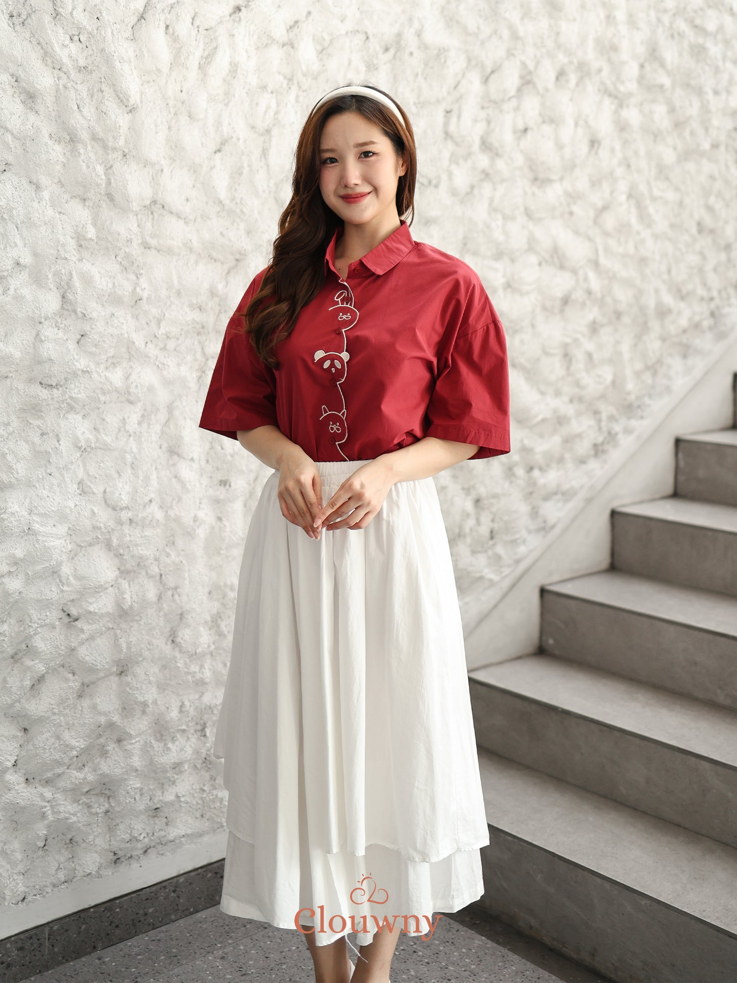 Racita Layer Pants - White