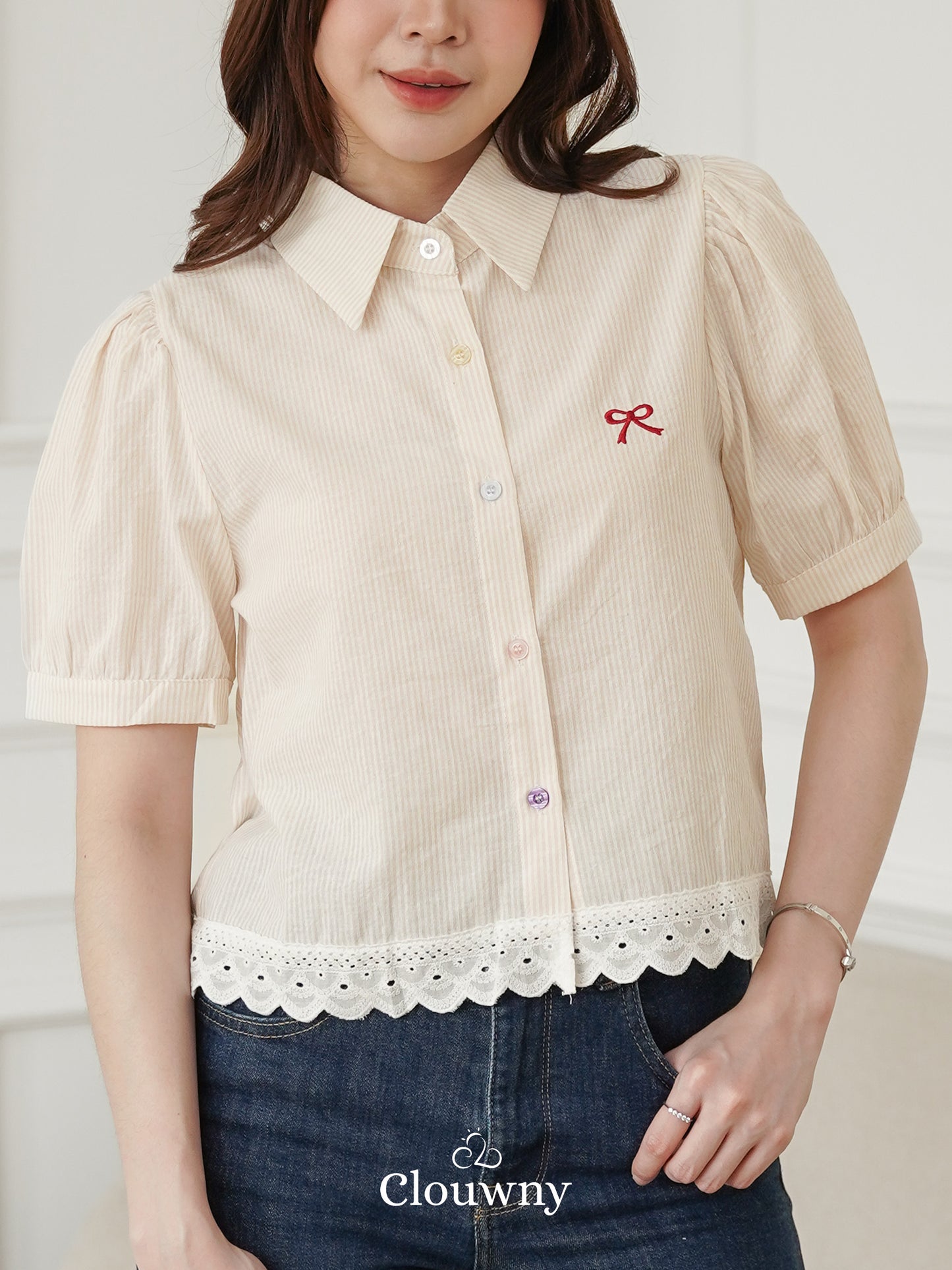 Rana Cotton Blouse - Baby Yellow