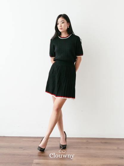 Duffy Knit Set - Black