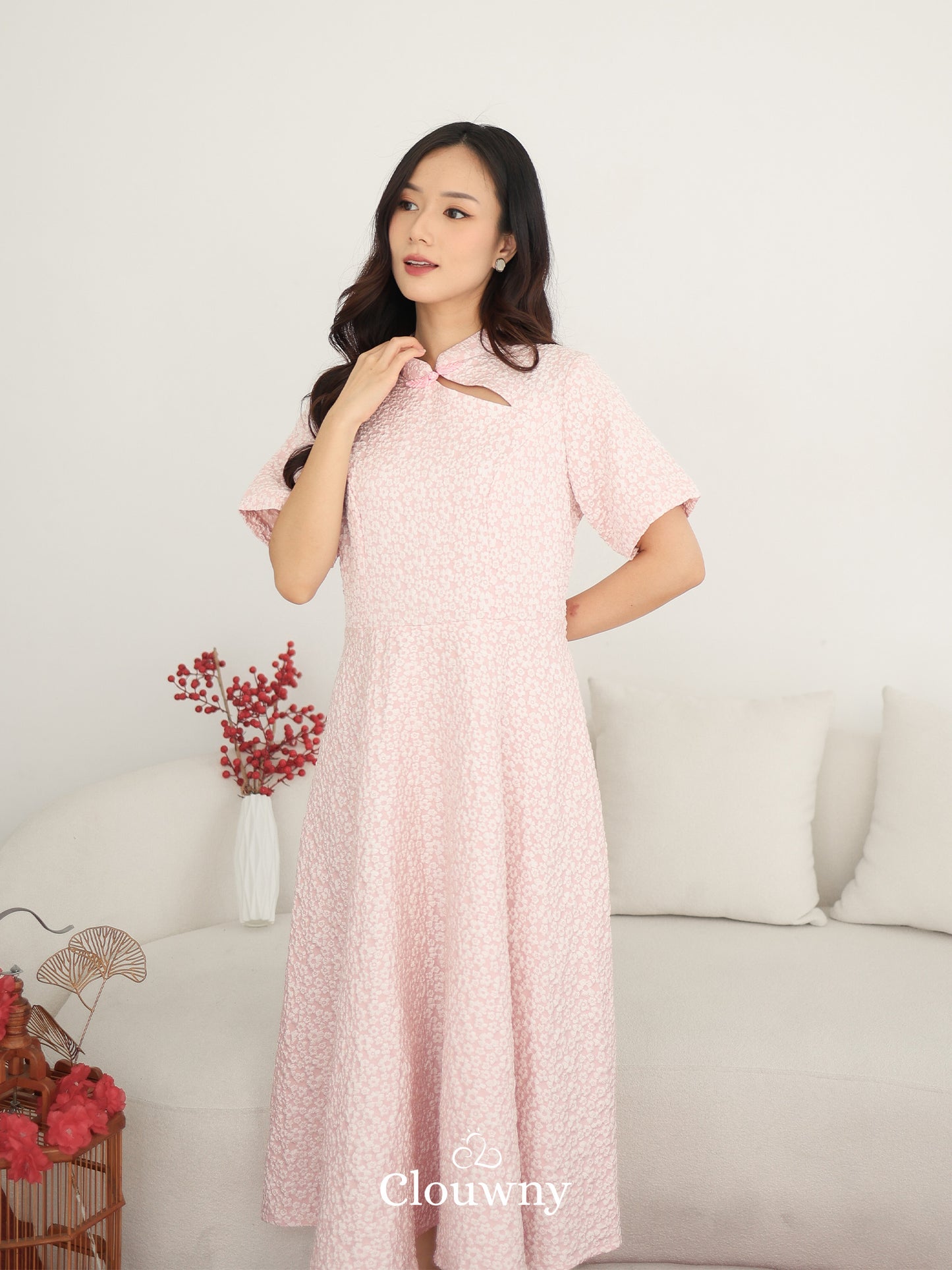 Ichigo Shanghai Dress - Pink