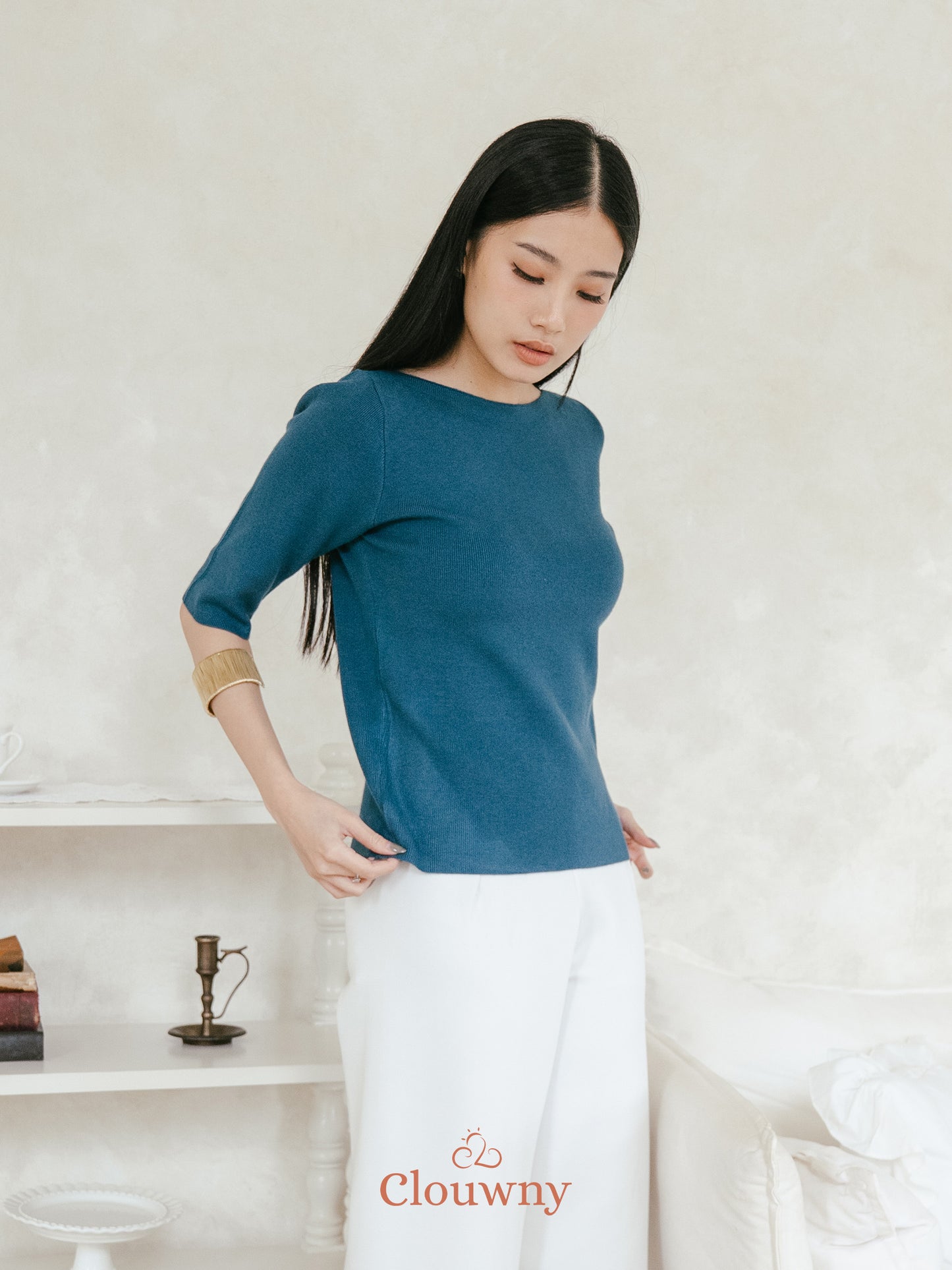 Remy Knit Top - Teal