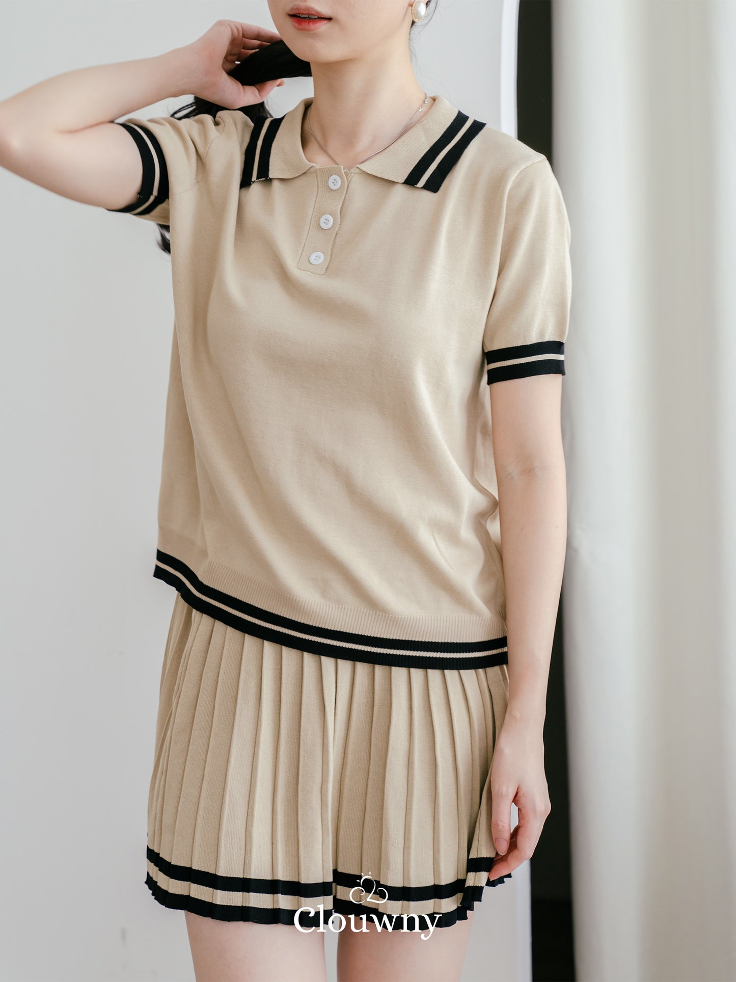 Pluto Knit Set - Khaki