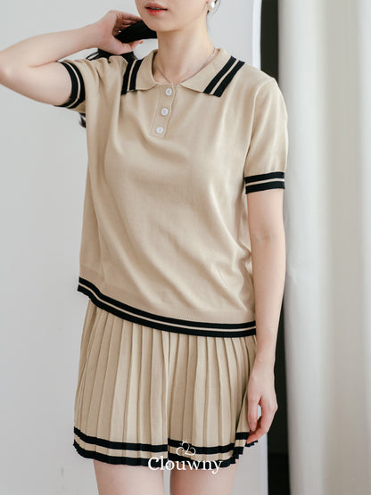 Pluto Knit Set - Khaki