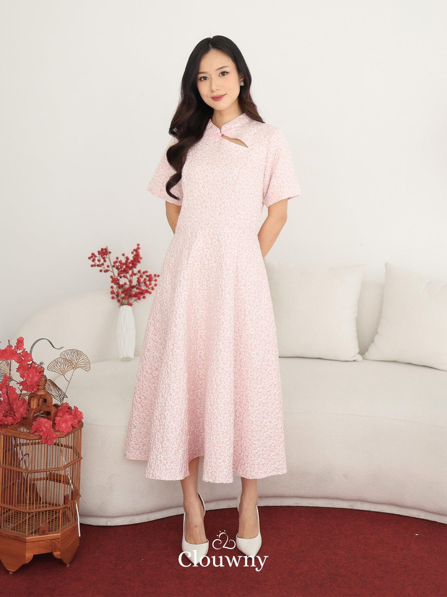 Ichigo Shanghai Dress - Pink