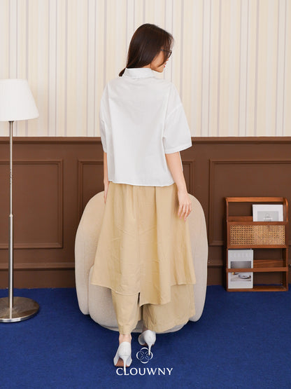 Naoki Layer Pants - Khaki