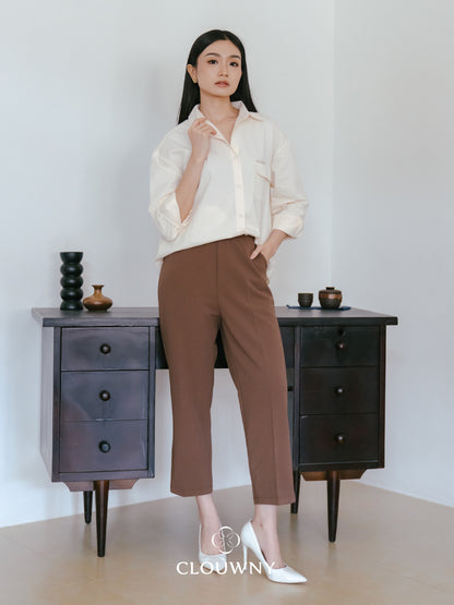 Travis Pocket Shirt - Broken White