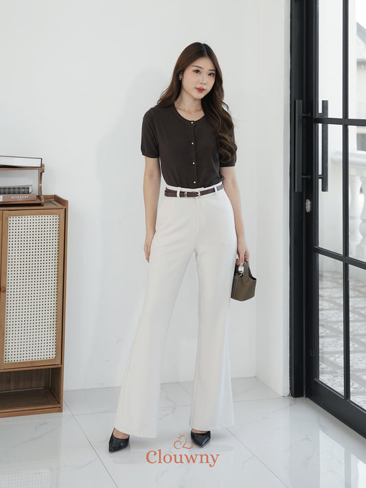 Kino Cutbray Pants - Broken White