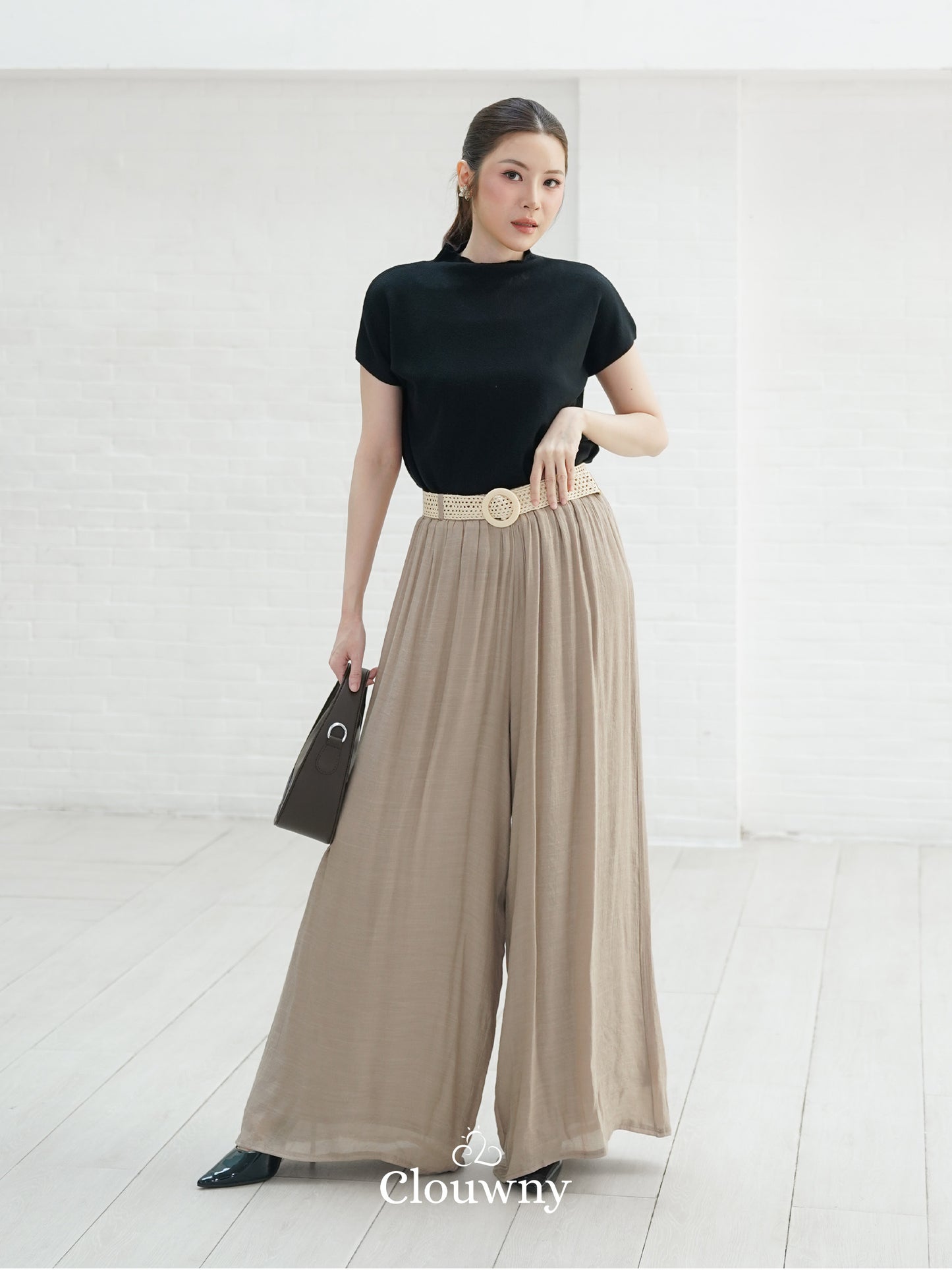 Adel Cullotes Pants - Khaki