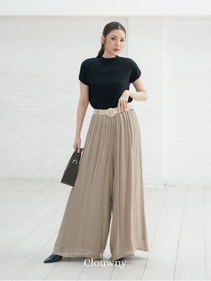 Adel Cullotes Pants - Khaki