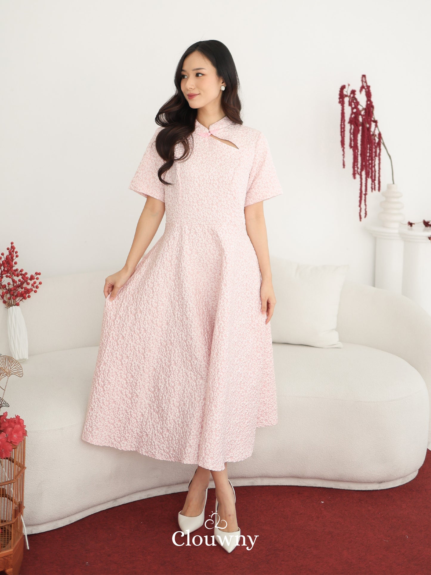 Ichigo Shanghai Dress - Pink
