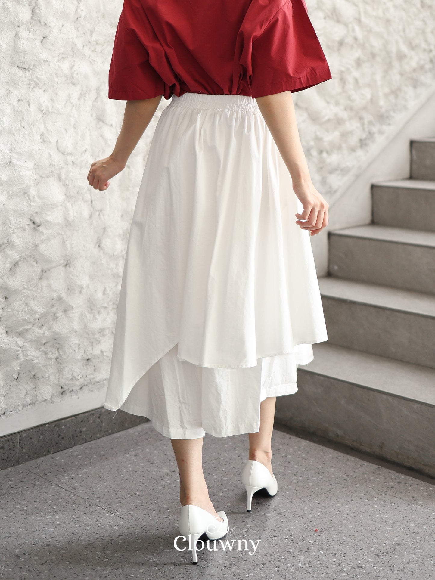 Racita Layer Pants - White