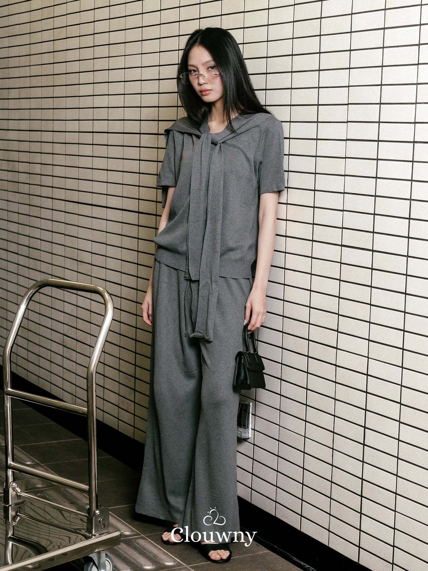 Francis Knit Set - Grey