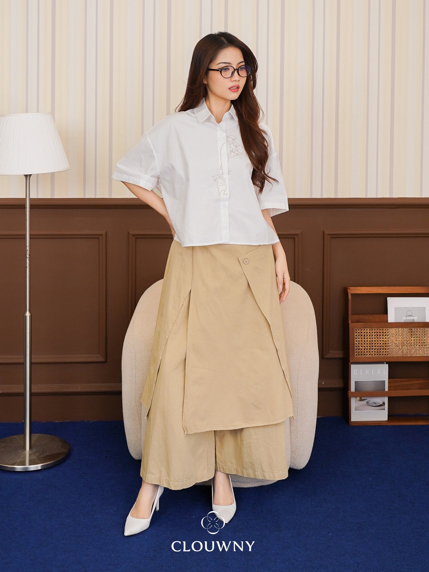 Naoki Layer Pants - Khaki