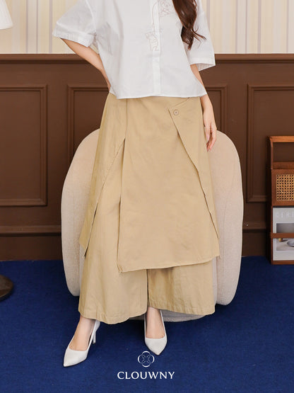 Naoki Layer Pants - Khaki