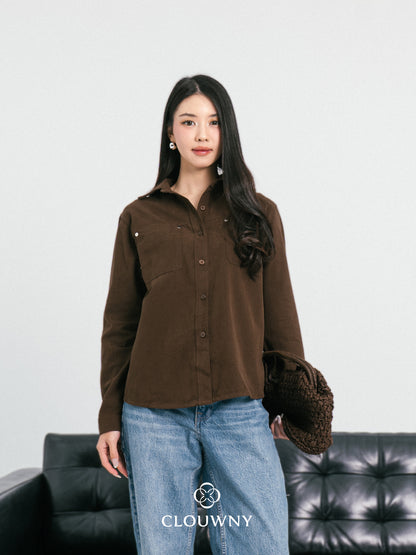 Duches Pocket Shirt - Coffee