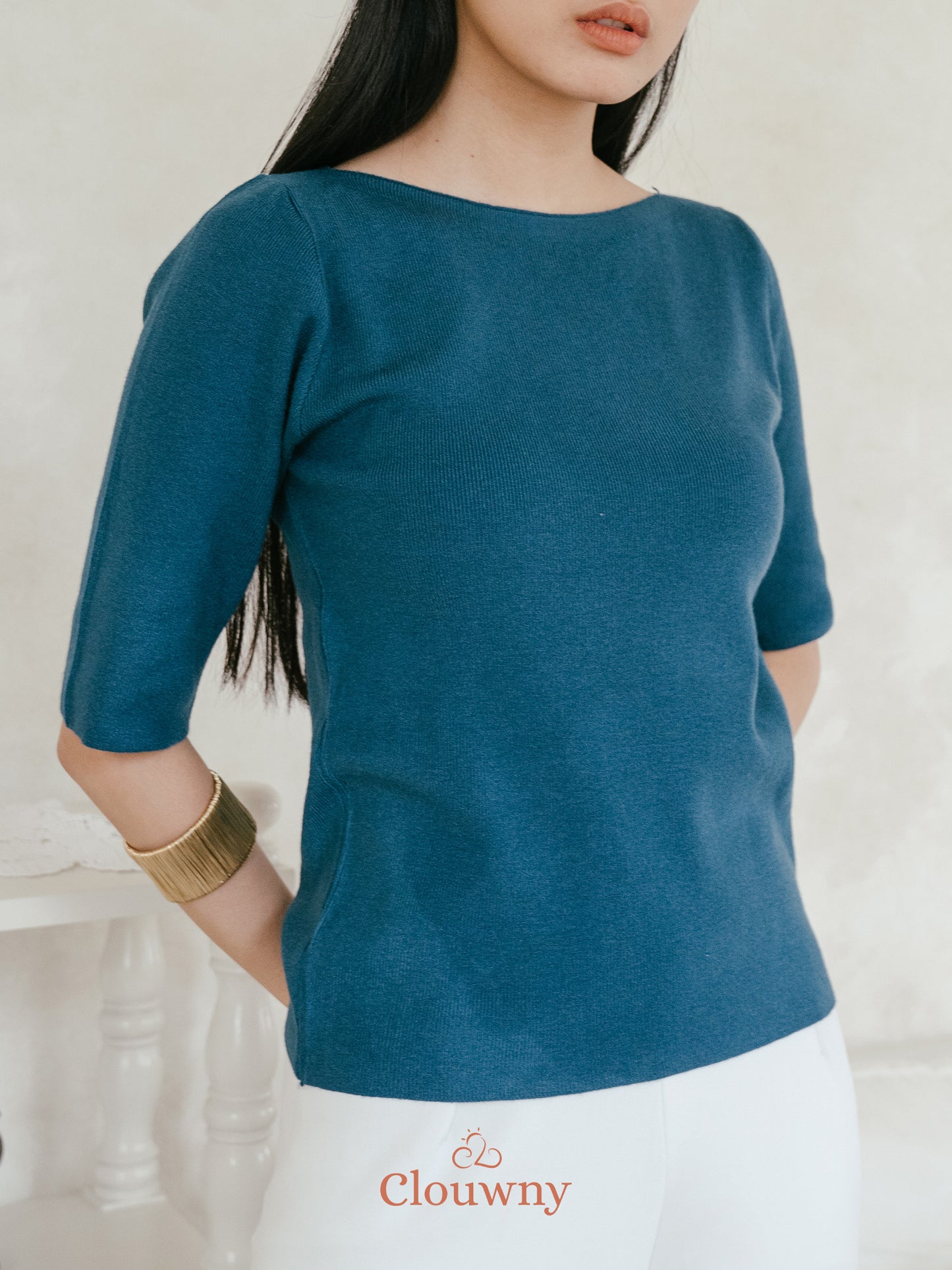 Remy Knit Top - Teal