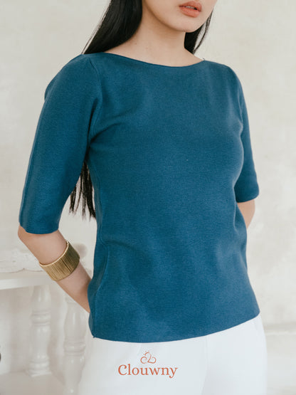Remy Knit Top - Teal