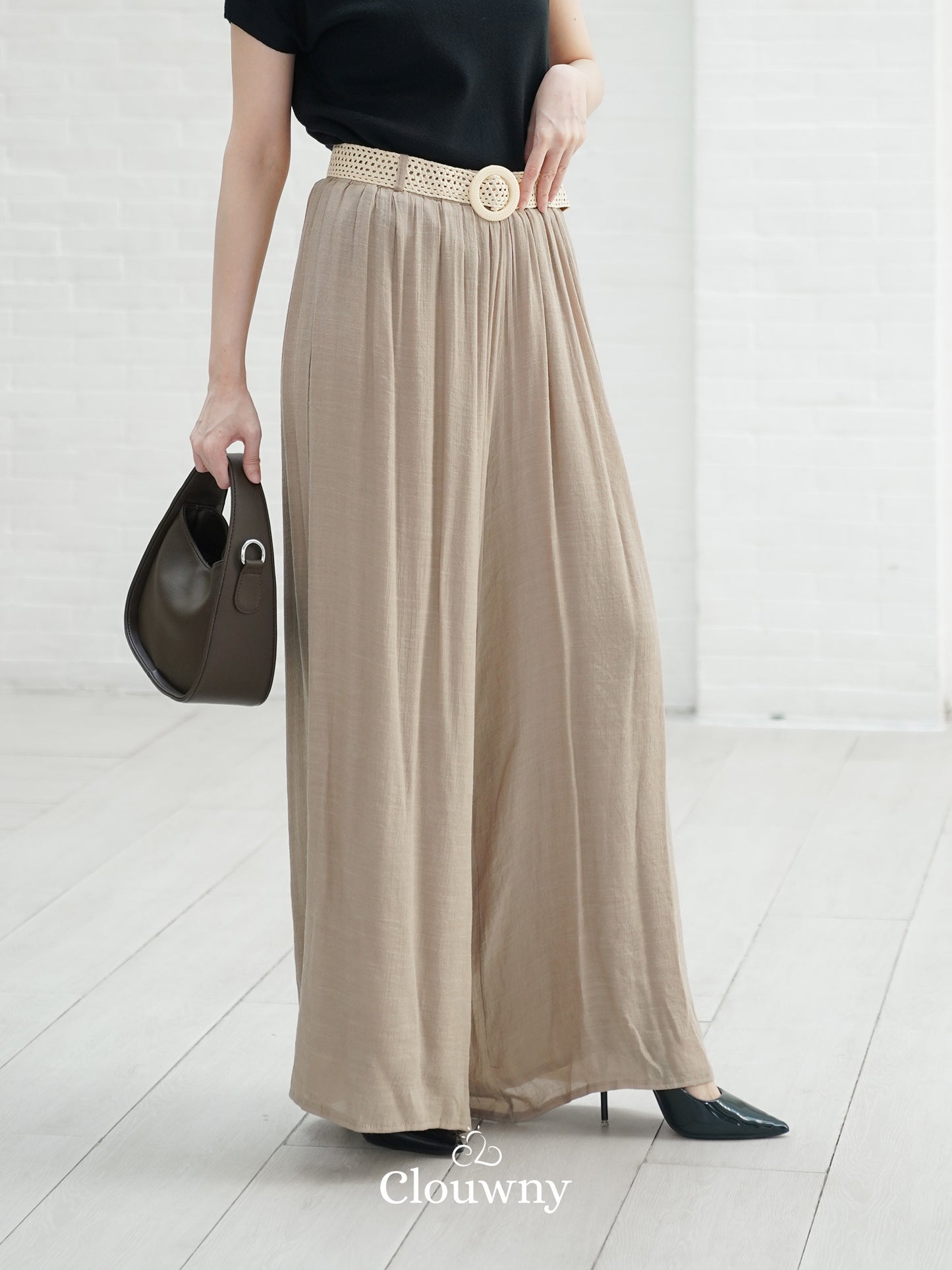 Adel Cullotes Pants - Khaki