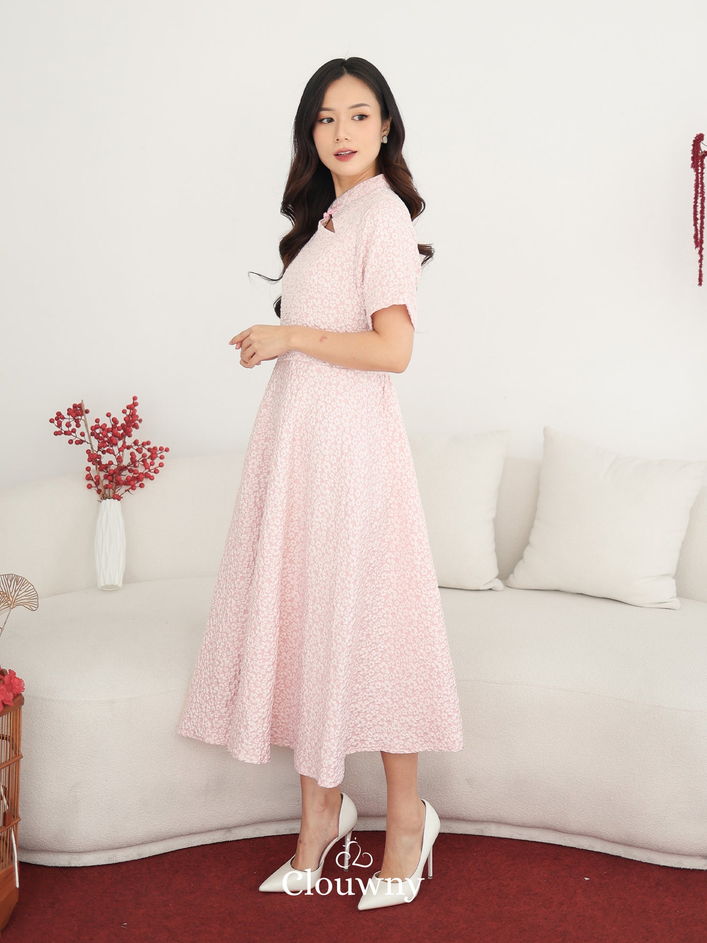Ichigo Shanghai Dress - Pink