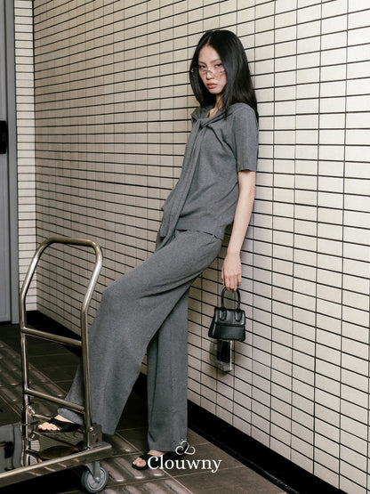 Francis Knit Set - Grey