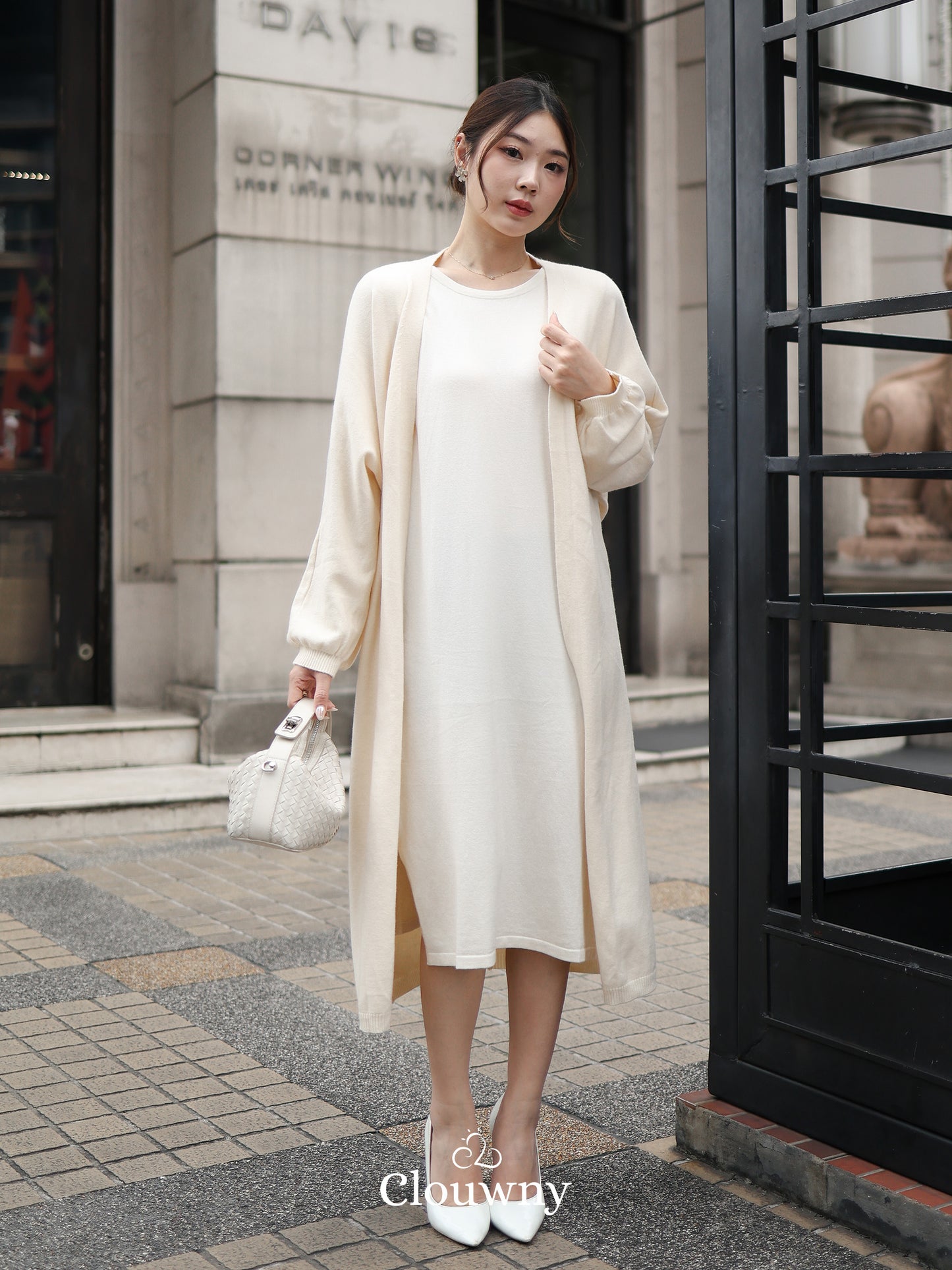 Tatiana Knit Outer - Cream
