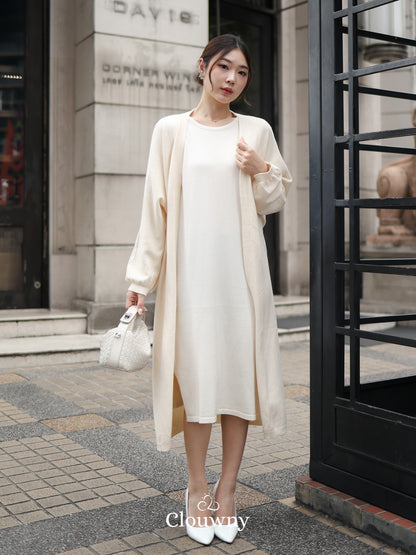 Tatiana Knit Outer - Cream