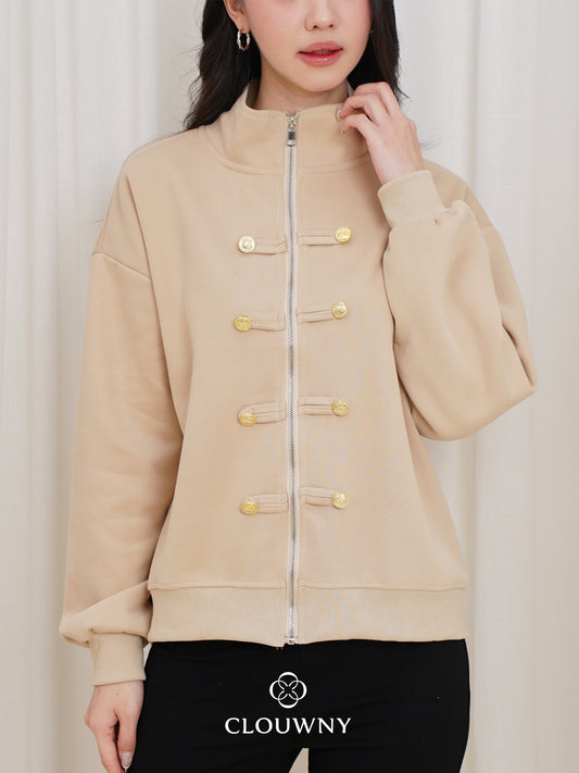 Solera Zipper Jacket - Khaki