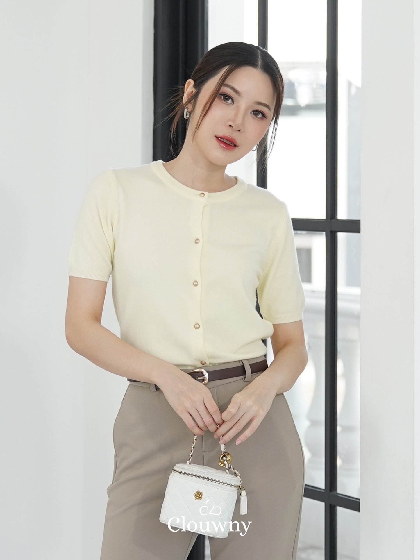 Cayan Knit Top - Yellow