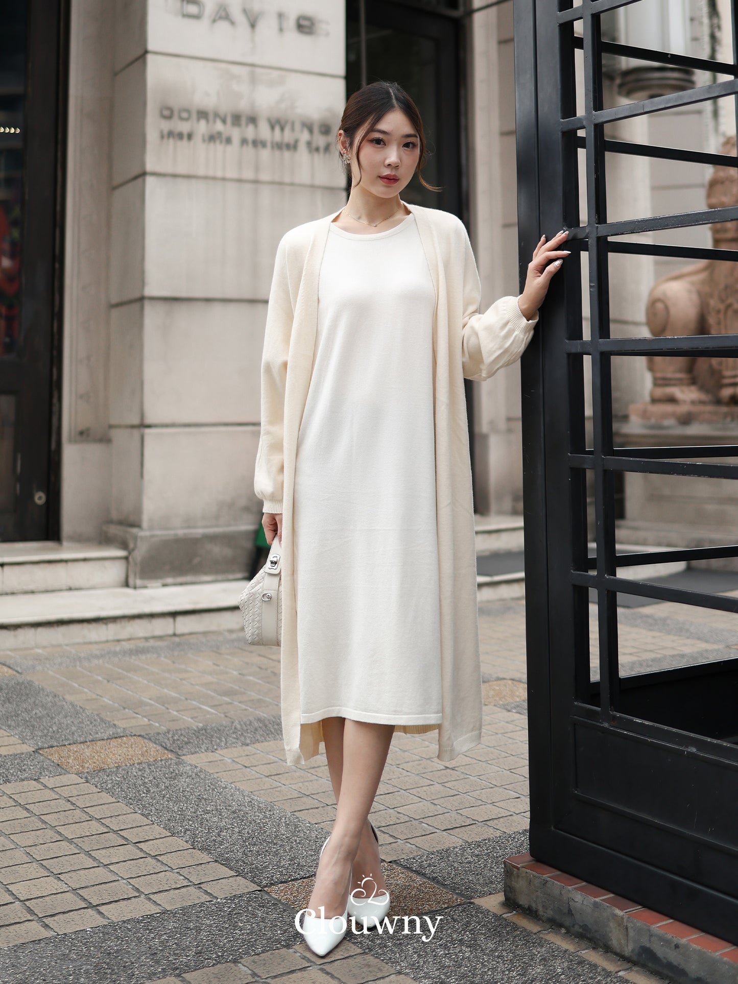 Tatiana Knit Outer - Cream