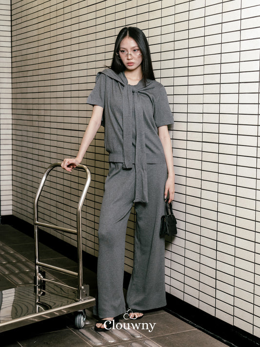 Francis Knit Set - Grey