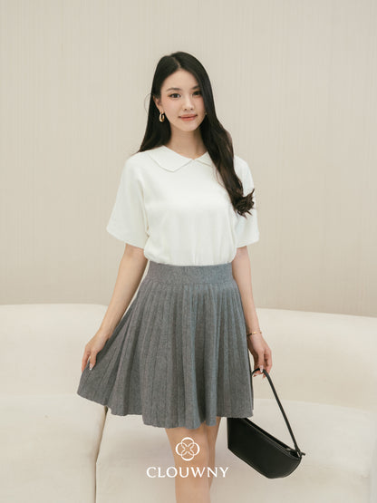 Diva Knit Skirt - Grey