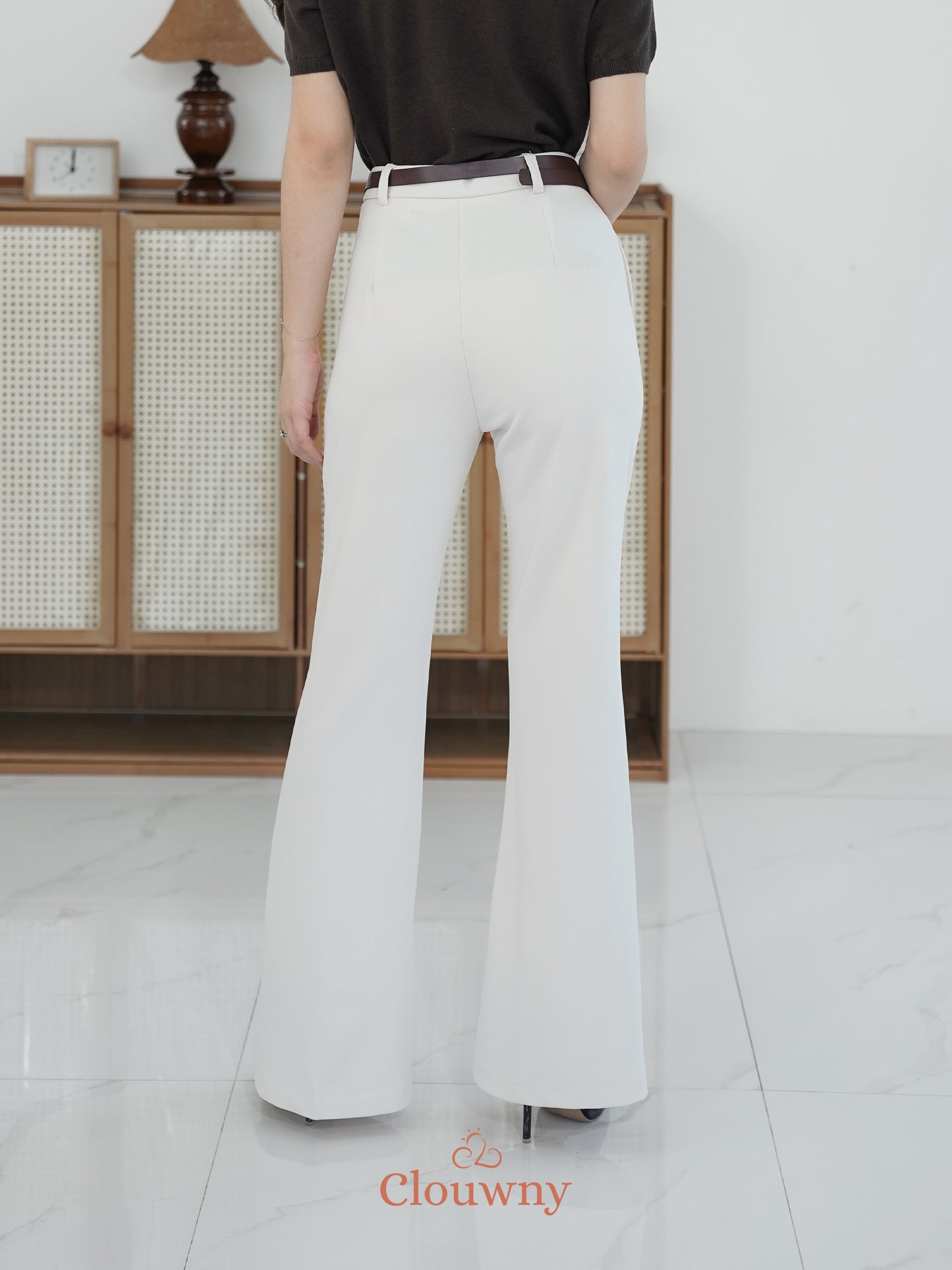Kino Cutbray Pants - Broken White