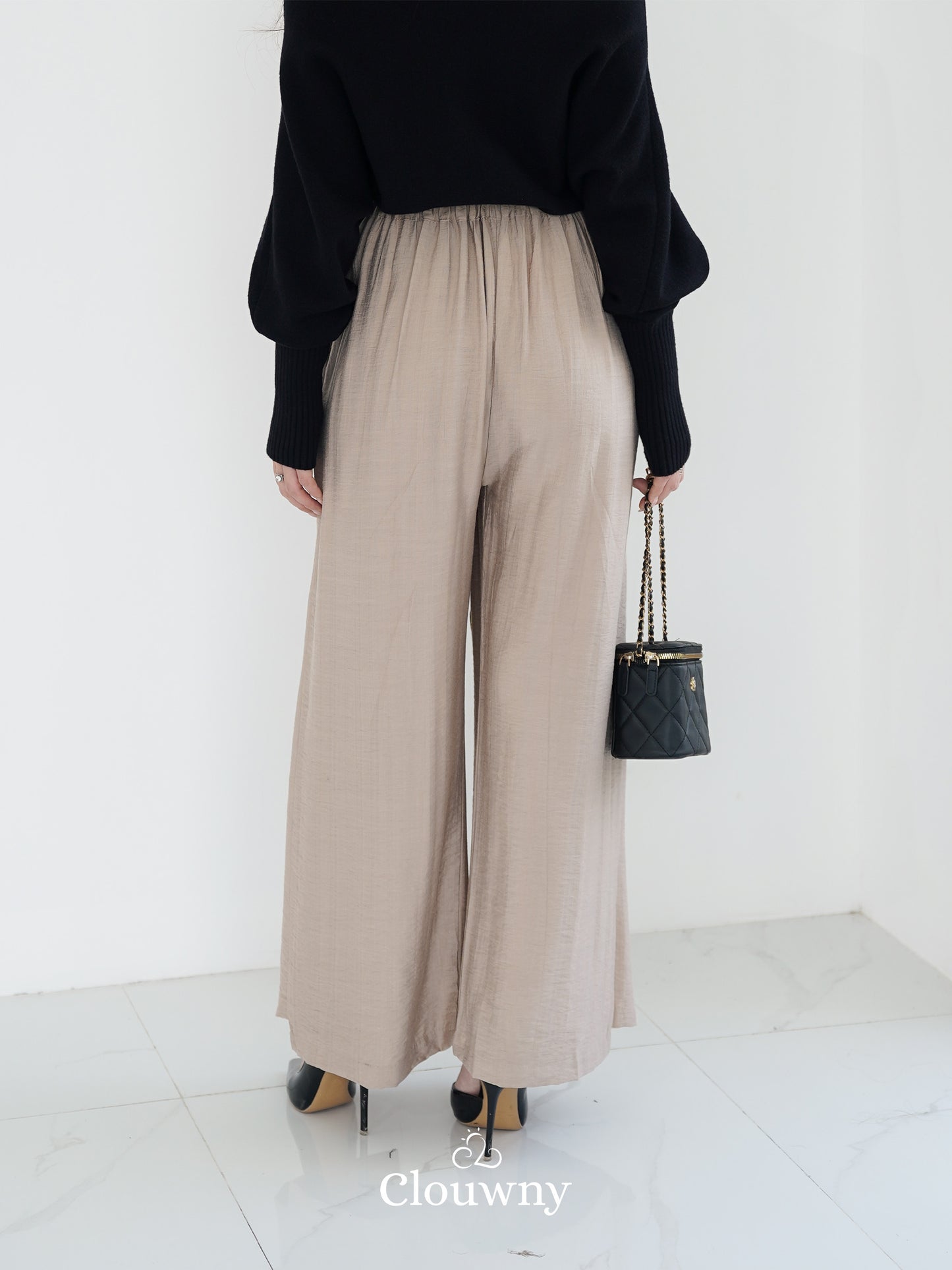 Dylan Wrap Cullotes - Light Khaki
