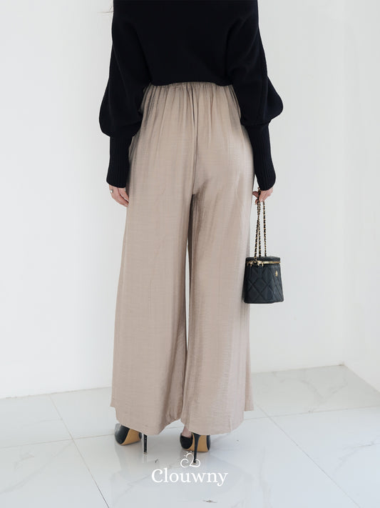Dylan Wrap Cullotes - Light Khaki