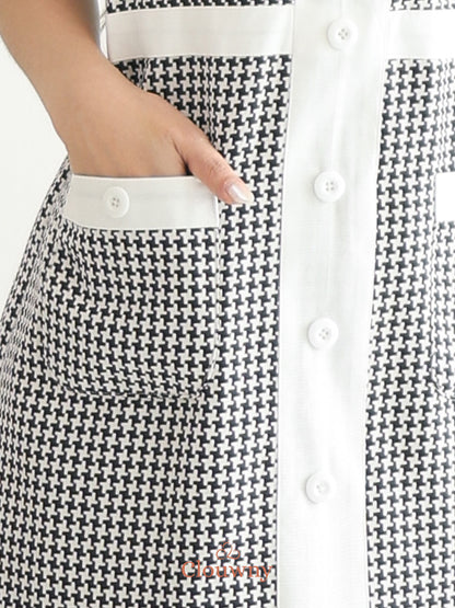 Prita Mini List Dress - Black