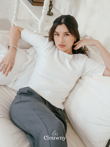 Remy Knit Top - White