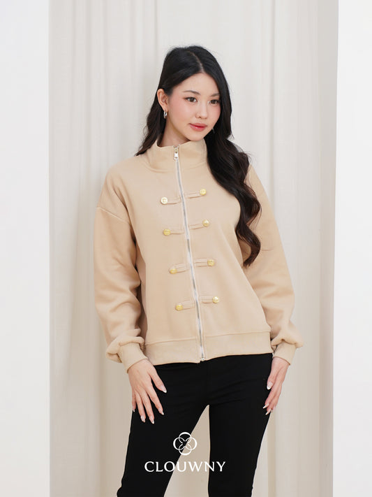 Solera Zipper Jacket - Khaki