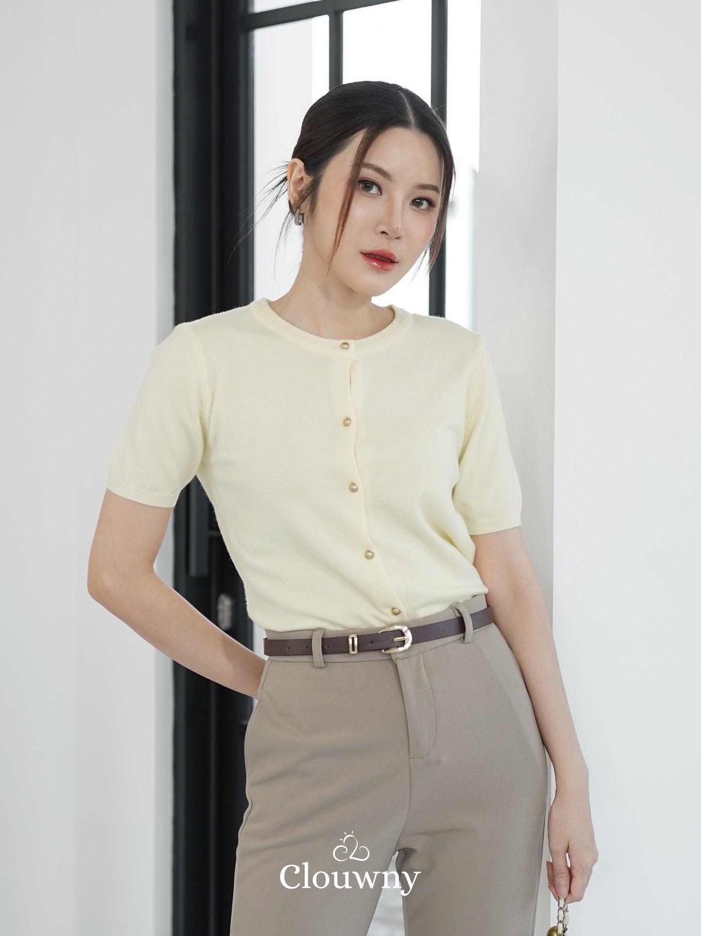 Cayan Knit Top - Yellow
