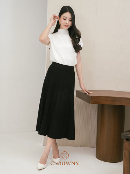 Chesma Knit Skirt - Black