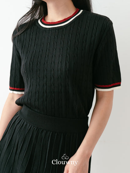 Duffy Knit Set - Black