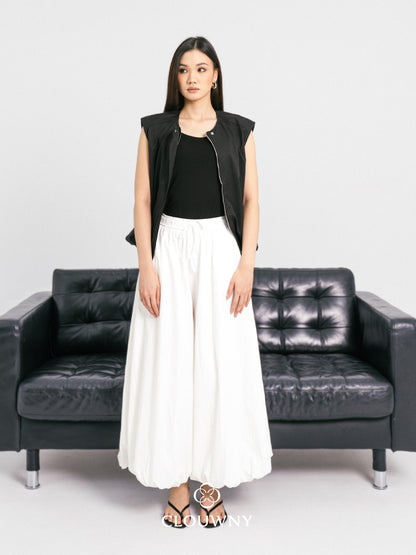 Sasya Ballon Pants - White