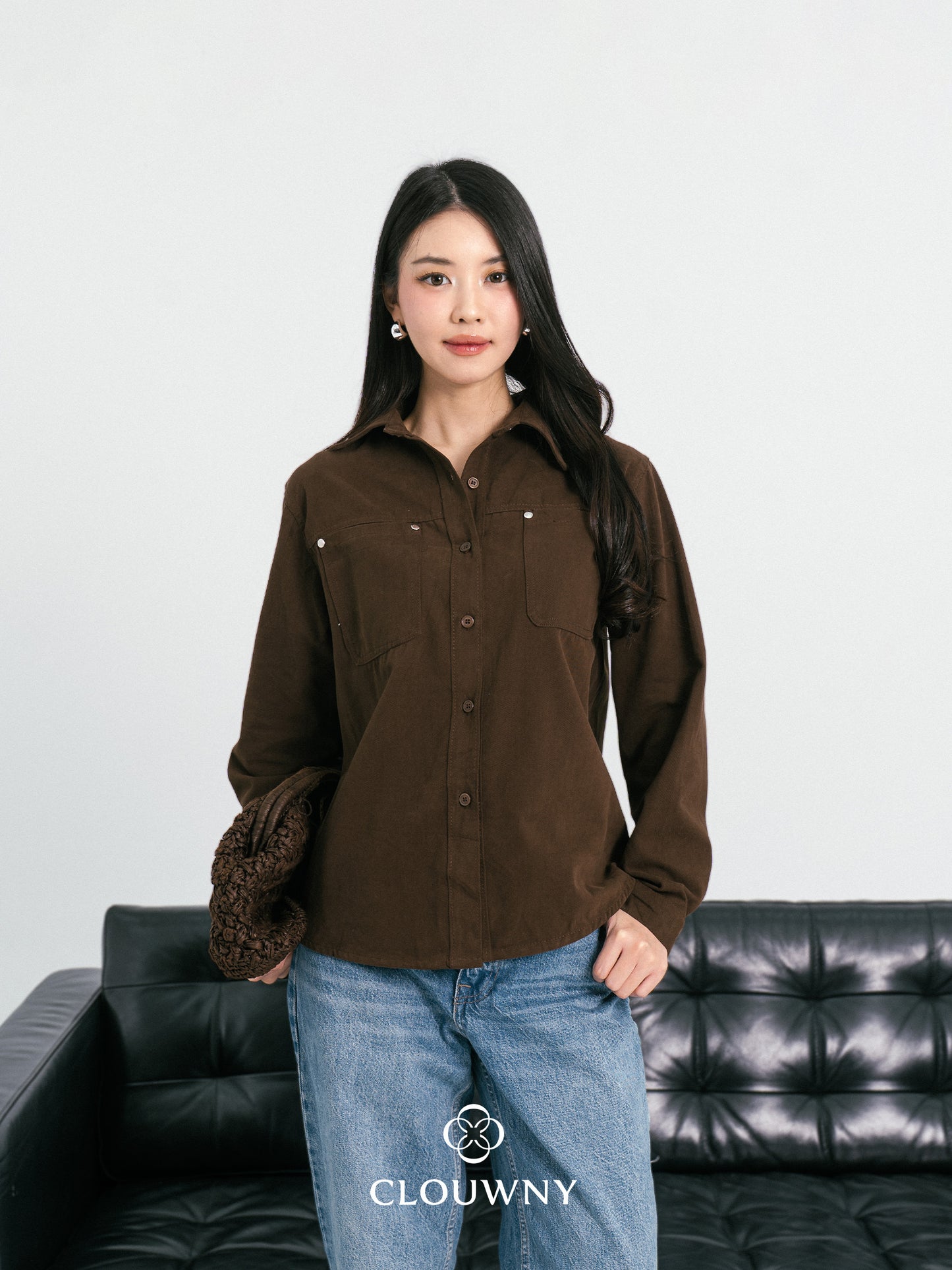 Duches Pocket Shirt - Coffee