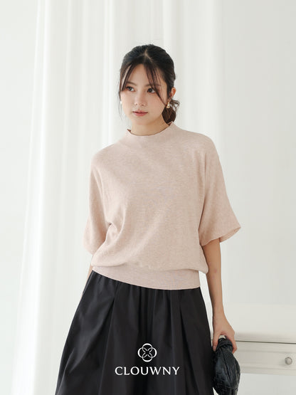 Castle Knit Top - Dusty Pink