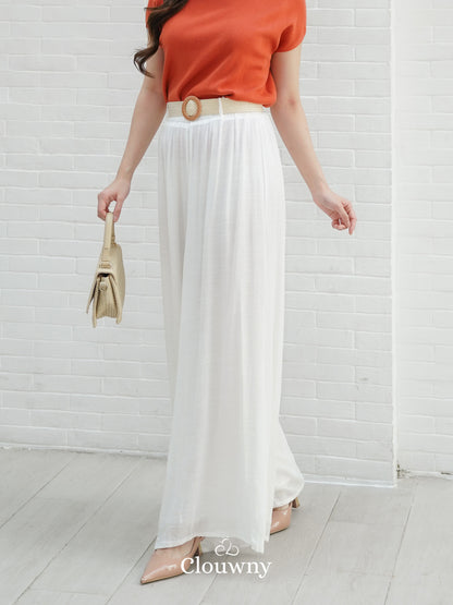 Adel Cullotes Pants - White