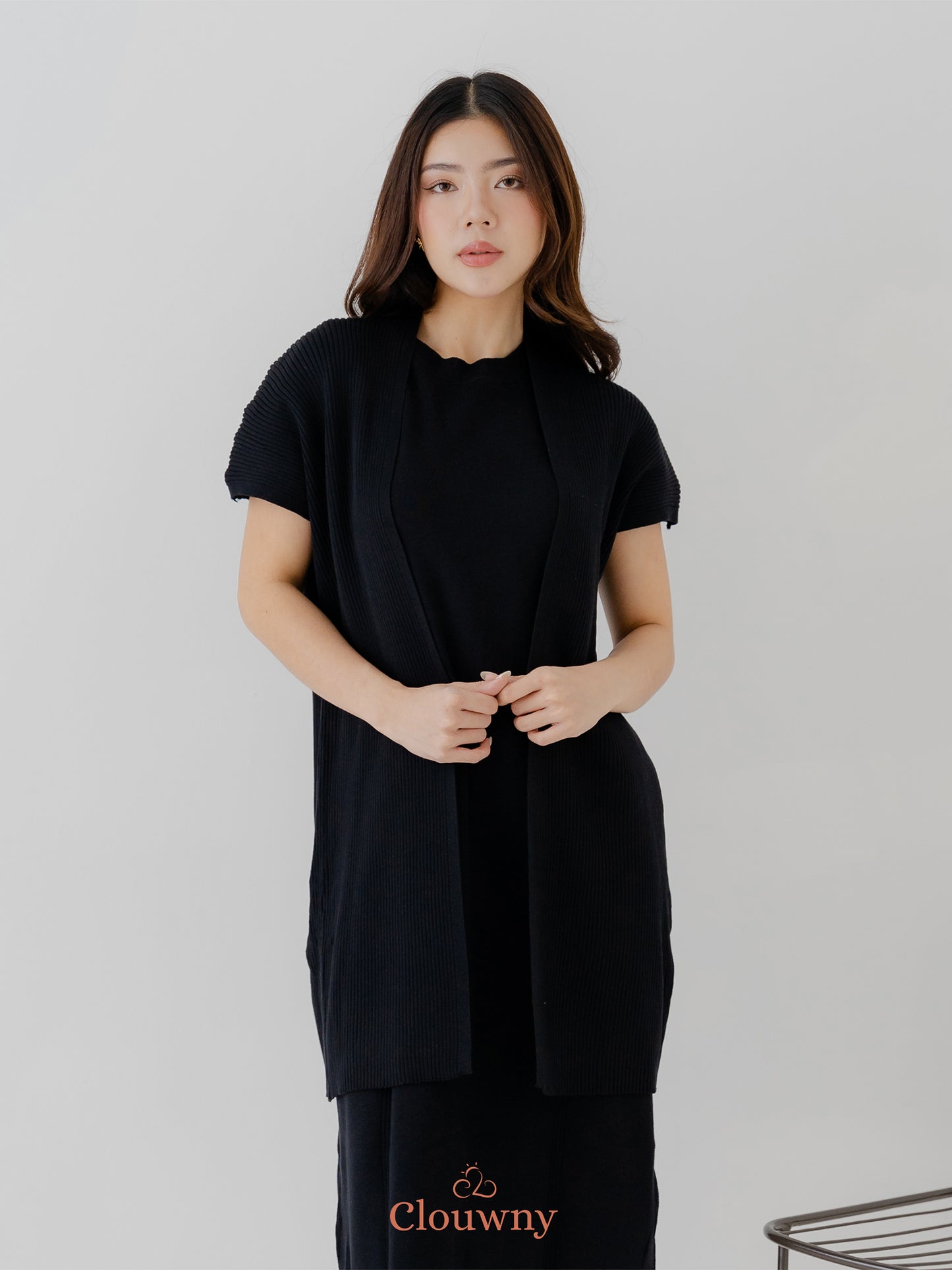 Noona Dress Knitt - Black