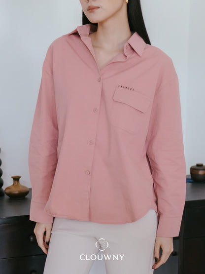 Travis Pocket Shirt - Pink