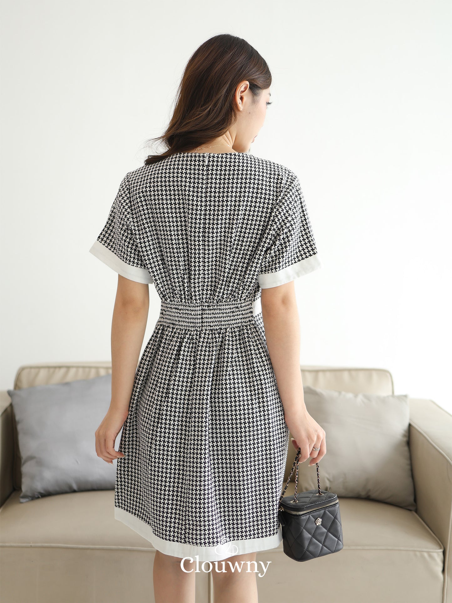 Prita Mini List Dress - Black