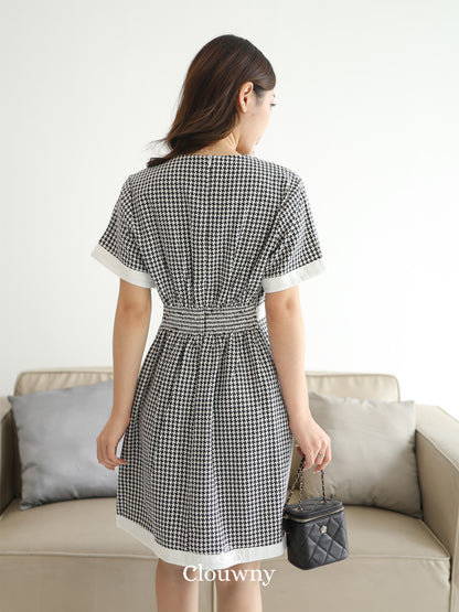 Prita Mini List Dress - Black