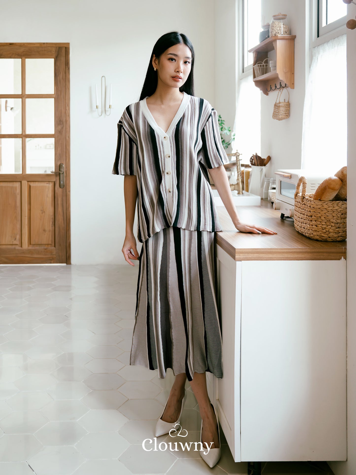 Marcell Knit Set - Beige