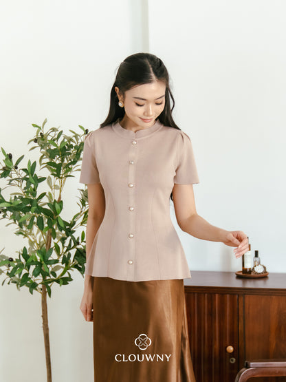 Lee Shanghai Knit Top - Khaki